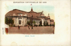 Paris Expo 1900 Grand Palais à Paris