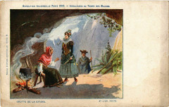 Paris Expo 1900 Andaluosie au Temps de Maures Grotte de Gitana à Paris