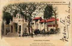Paris Expo 1900 Trocadero. L'Indochina à Paris