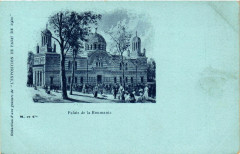 Paris Expo 1900 Palais de la Roumanie à Paris