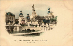 Paris Expo 1900 Les Bassins du Trocadero L'Asie Russe à Paris