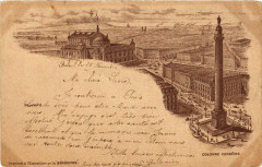 Paris Expo 1900 Colonne Vendome à Paris