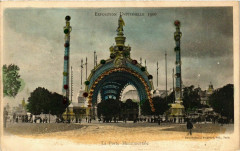 Paris Expo 1900 La Porte Monumentale à Paris