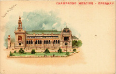 Paris Expo 1900 Palais du Mobilier à Paris