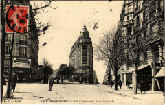 Carte postale ancienne Montmartre - Rue Caulaincourt (Coin Lamarck)
                                                                     à Paris 18e
                                