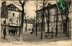 Carte postale ancienne Première Mairie de Montmartre, en 1789, sur la Place du Tertre
                                                                     à Paris 18e
                                