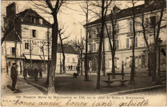 Carte postale ancienne Première Mairie de Montmartre, en 1789, sur la Place du Tertre
                                                                     à Paris 18e
                                