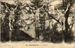 Carte postale ancienne Montmartre - Le Calvaire
                                                                     à Paris 18e
                                