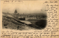 Carte postale ancienne Paris vu de la Butte-Montmartre
                                                                     à Paris 18e
                                
