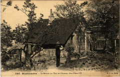Carte postale ancienne Montmartre - La Maison au Toit de Chaume dite d'Henri IV
																	 à Paris 18e
								