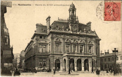 Carte postale ancienne Montmartre - La Mairie du XVIIIe Arrondissement
                                                                     à Paris 18e
                                