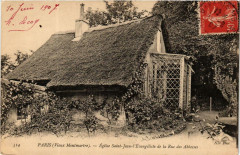 Carte postale ancienne Vieux Montmartre - Maison de Henri IV
                                                                     à Paris 18e
                                