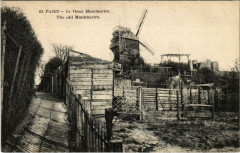 Carte postale ancienne Paris - Le Viuex Montmartre
                                                                     à Paris
                                