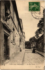 Carte postale ancienne Vieux Montmartre - La Rue Cortot
                                                                     à Paris 18e
                                