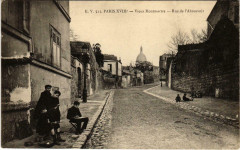 Vieux Montmartre - Rue de l'Abreuvoir à Paris 18e
