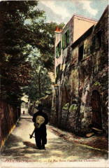 Vieux Montmartre - La Rue Saint-Vincent - Un chansonnier à Paris 18e