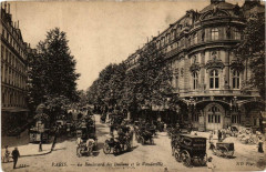 Paris 9e Boulevard des Italiens. Le Vaudeville Nd Phot à Paris 9e