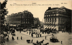 Paris 2e Avenue de l'Opera. Rue de la Paix Nd Phot à Paris 2e