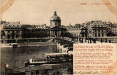 Paris 6e Palais de l'Institut. Nd Phot à Paris 6e