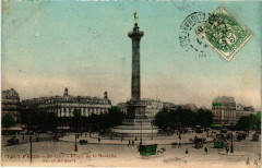 Tout Paris (4e) Place de la Bastille à Paris 4e