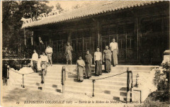 Paris Expo Coloniale 1907 Entrée de la Maison du Notable à Paris