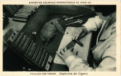 Paris Expo Coloniale 1931 Pavillon des Tabacs à Paris