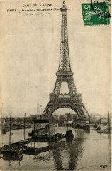 Paris Crue de la Seine 1910 La Gare aux Marchandises -
																					75000 Paris
																			