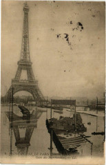 Paris Inondations 1910 Gare des Marchandises à Paris