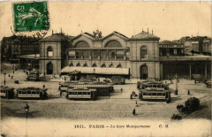 La Gare Montparnasse à Paris 6e