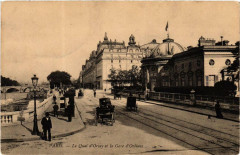 Paris 7e Quai d'Orsay. Gare d'Orleans Nd Phot -
																					75007 Paris 7e
																			