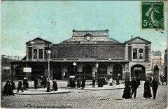 Carte postale ancienne Gare de Vincennes (Bastille)
                                                                     à Paris 12e
                                