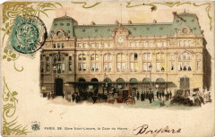 Paris 8e Gare Saint-Lazare La Cour du Havre à Paris 8e