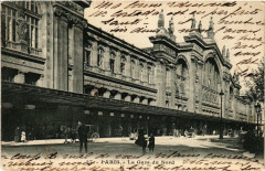 Paris (10e) La Gare du Nord à Paris 10e