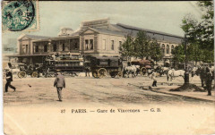 Gare de Vincennes à Paris 4e