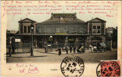 Carte postale ancienne Gare de Vincennes
                                                                     à Paris 12e
                                