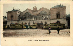 Gare Montparnasse à Paris 6e