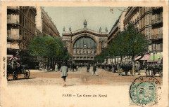 Paris (10e) La Gare du Nord à Paris 10e
