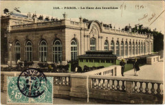 Paris 7e Gare des Invalides à Paris 7e