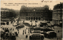 Paris (8e) Gare Saint-Lazare Cour de Rome à Paris 8e