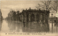 Inondations de Paris La Gare des Invalides -
																					75000 Paris
																			