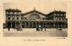 Paris (10e) La Gare de l'Est à Paris 10e