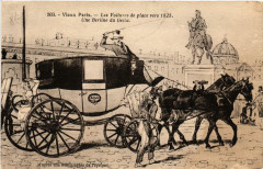 Vieux Paris Voitures de place vers 1825 Une Berline du Delta -
																					75000 Paris
																			
