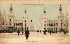 Paris Expo 1900 Avenue Nicolas Ii à Paris
