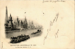 Paris Expo 1900 La Rue des Nations à Paris