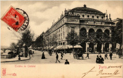 Paris (1e) Théatre de Chatelet à Paris 1er