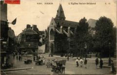 Paris 5e Eglise Saint-Medard ed. C.M à Paris 5e