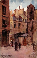Paris (5e) La Cour de l'Eglise Saint-Julien-le-Pauvre -
																					75005 Paris 5e
																			