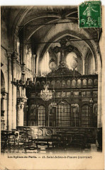 Saint-Julien-le-Pauvre (intérieur) à Paris 5e