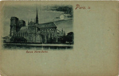 Paris 4e Eglise N - D à Paris 4e