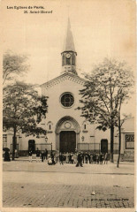 Carte postale ancienne Saint-Marcel
                                                                     à Paris 13e
                                